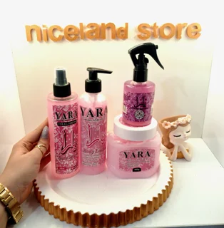 یارا پک ۴عددی لوسیون کره بدن بادی اسپلش و عطرمو