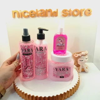 یارا پک ۴عددی لوسیون کره بدن بادی اسپلش و عطر بیکینی